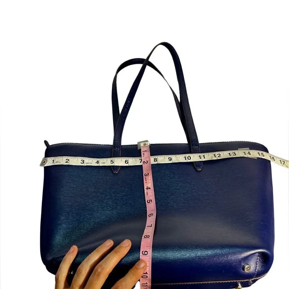 DKNY - Blue Leather Handbag
